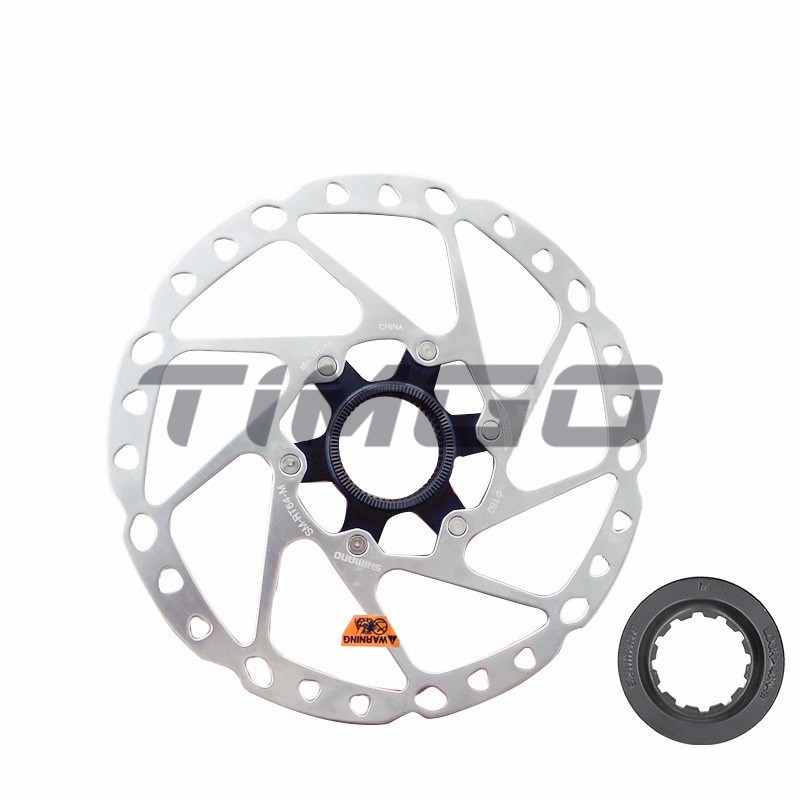 Đĩa Phanh Shimano Deore SM-RT64 160mm / 180mm / 203mm Kèm Vòng Khóa SM-RT54