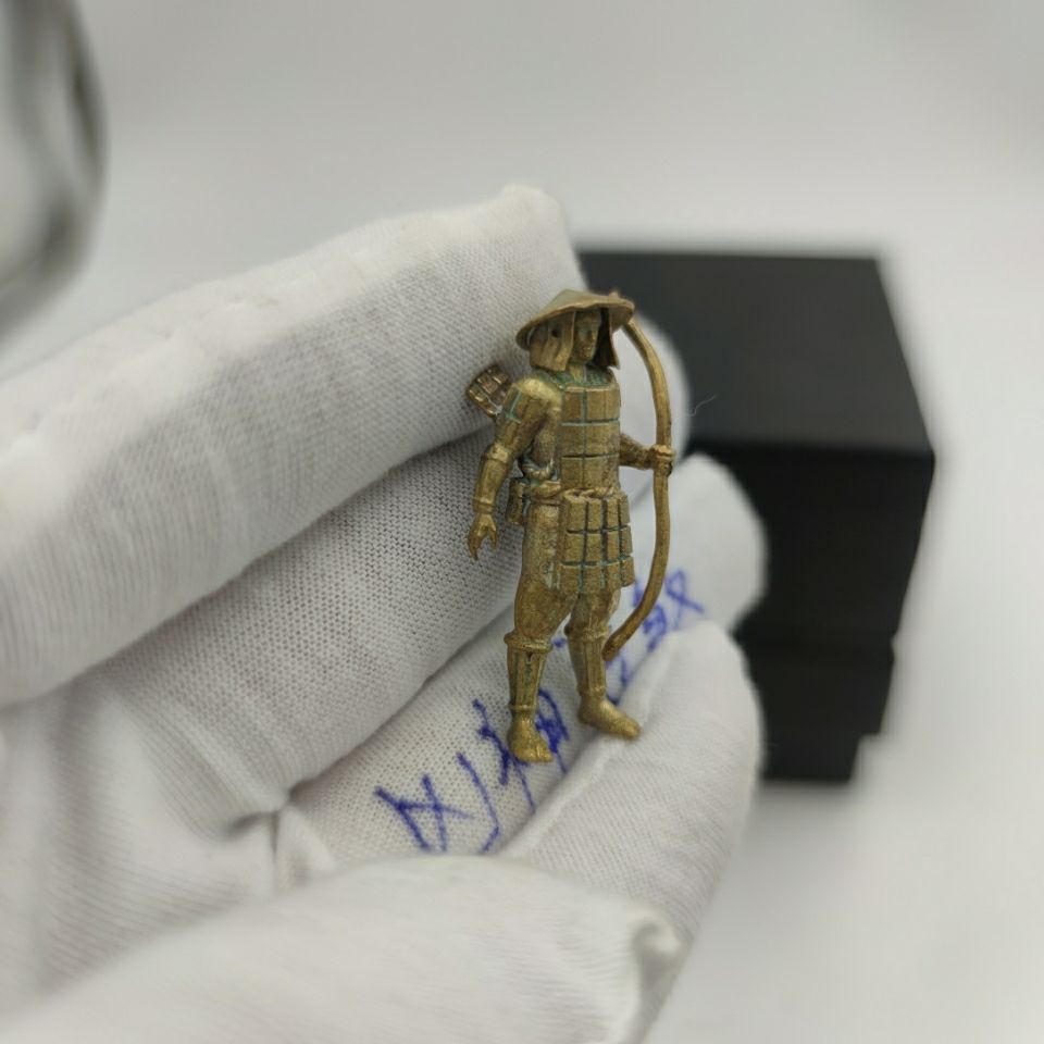 Mô Hình Đồ Chơi Người Lính Samurai Nhật Bản Bằng Đồng Thau 94