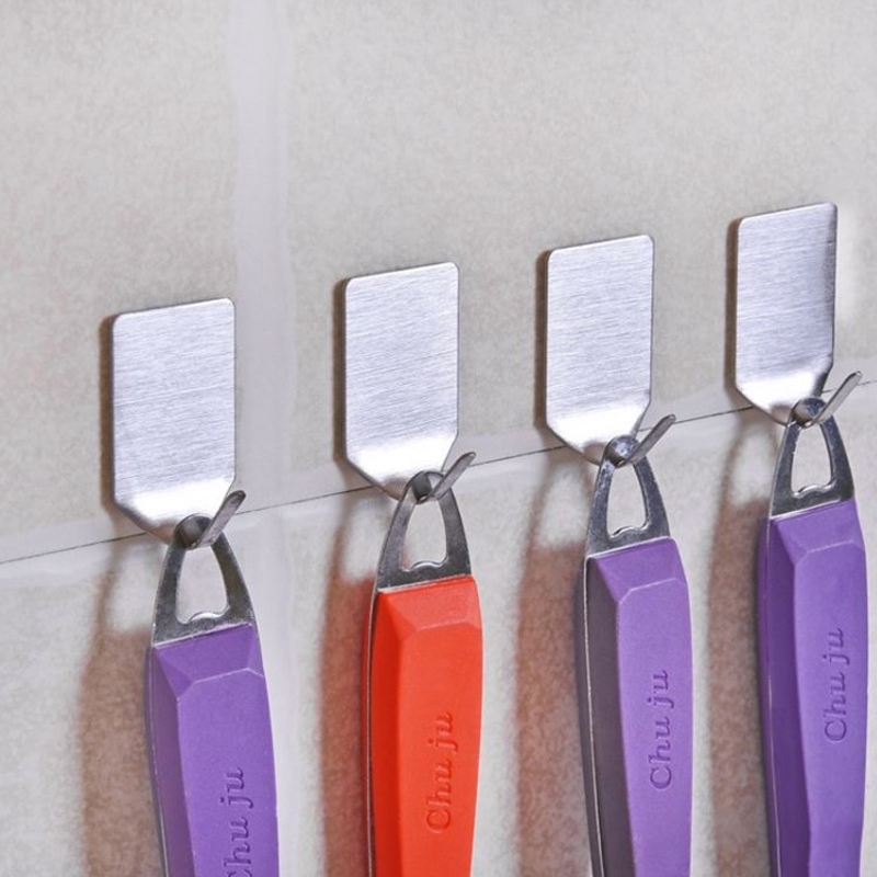 Móc treo đồ dán tường bằng thép không gỉ tiện dụng cho nhà ở
