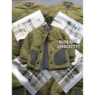 Áo bomber bé trai 2 mặt rêu zr