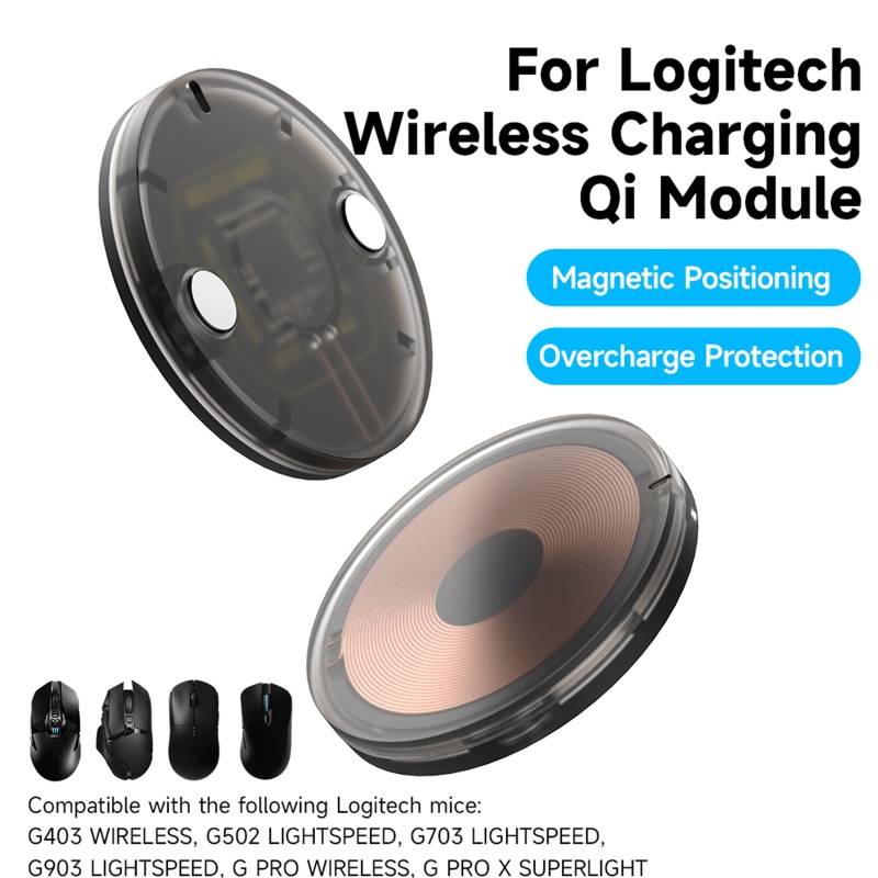 Bộ Sạc Không Dây Chuyên Dụng Cho GPW / GPW2 QI G403 / G502 / G703 / G903