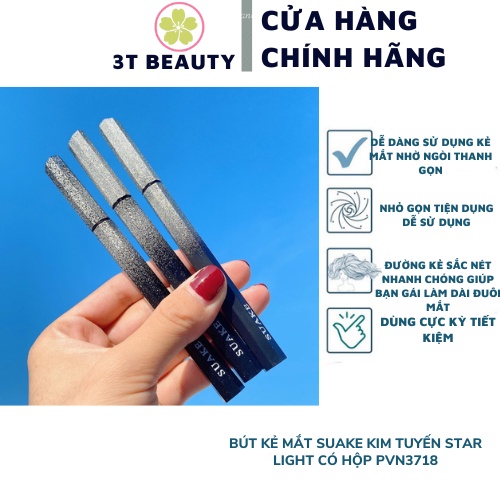 Bút Kẻ Mắt SUAKE Kim Tuyến Star Light Có Hộp PVN3718