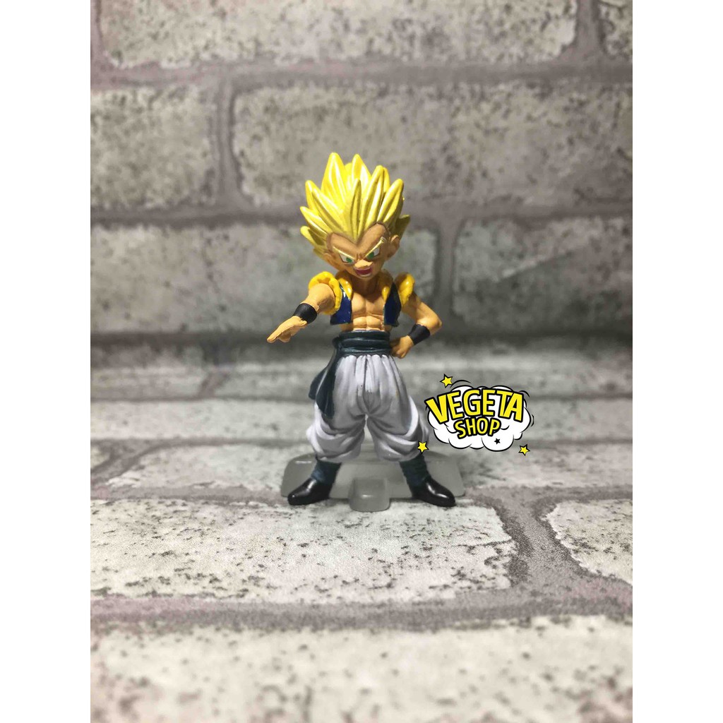 Mô hình Dragon Ball - Gotenks SSJ2 - HG DRAGON BALL Z SP MAJIN BOUSOU EDITION - Chính hãng Bandai - Cao 6cm