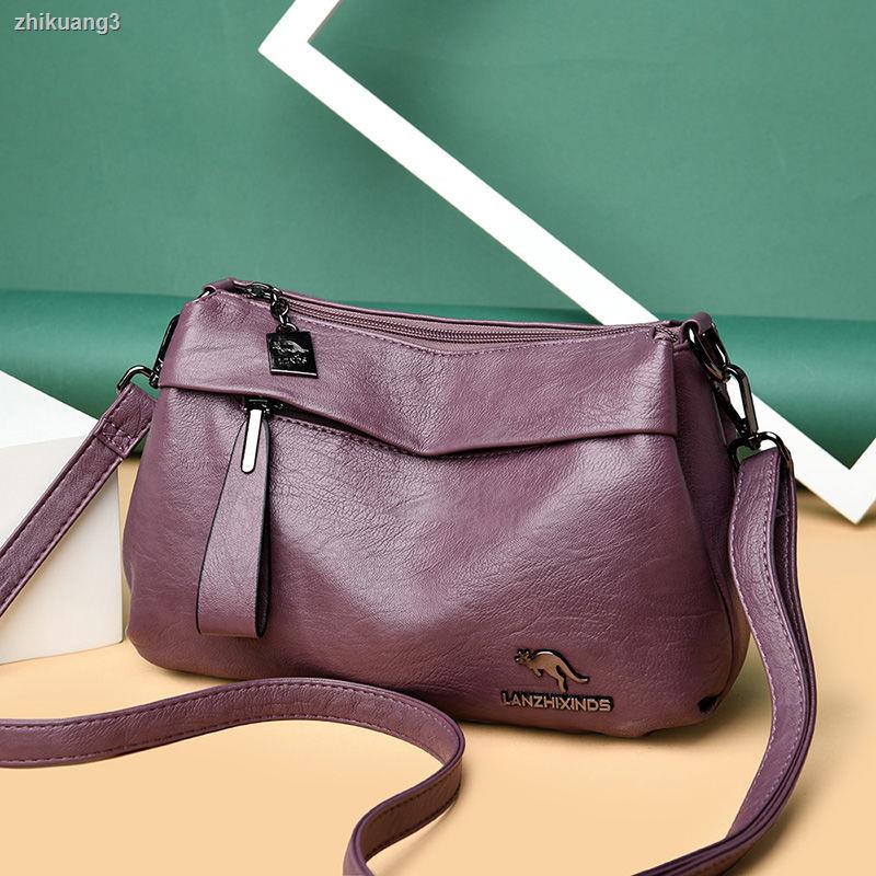 Túi Boutique Bé Gái Kangaroo Họa Tiết Da Thật Chính Hãng Túi Mẹ Trung Niên Túi Nữ 2021 Thời Trang Phù Hợp Nhiều Lớp Shout