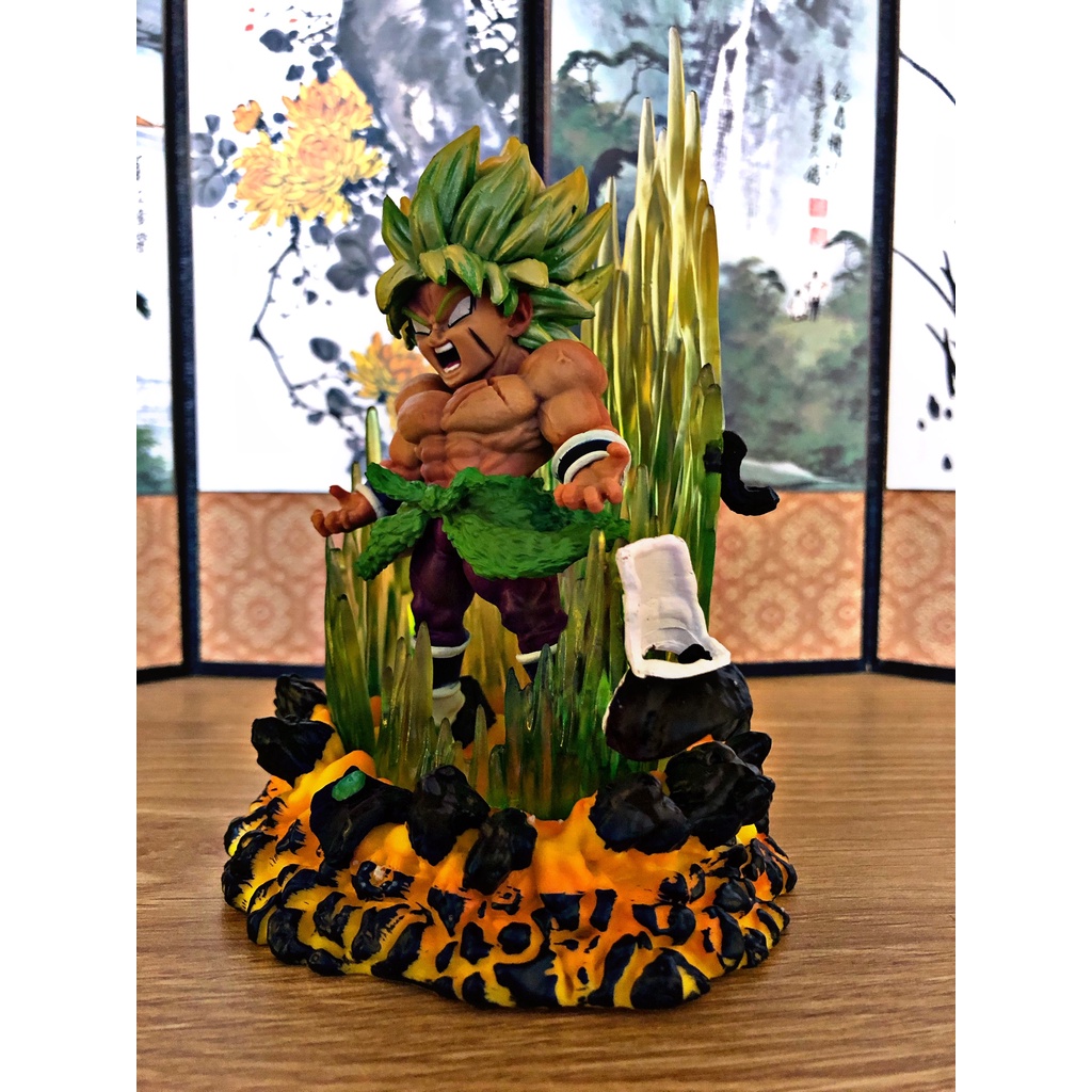 Mô Hình Nhân Vật Dragon Ball Broly Bản Năng Vô Cực Có Led