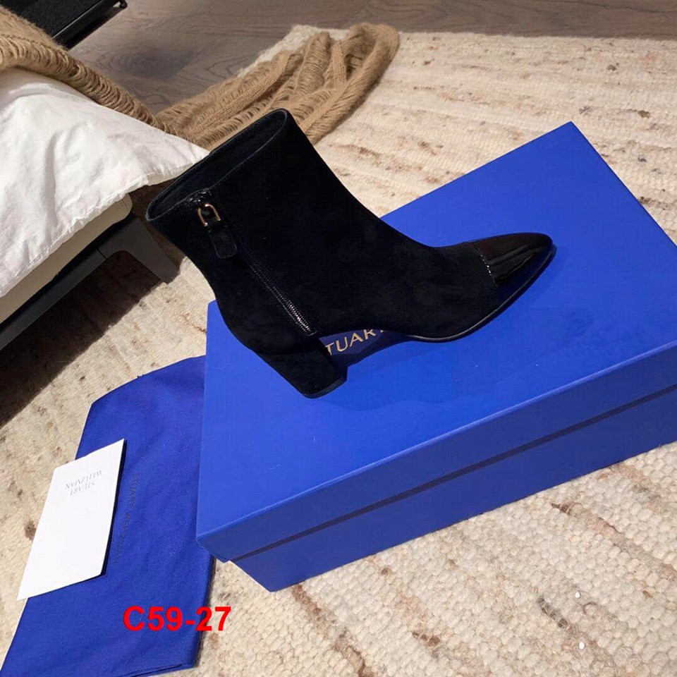 C59-27 Stuart Weitzman bốt cao 6cm siêu cấp