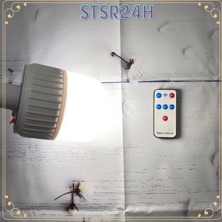 Bóng Đèn Led Tích Điện 100W Có Remote Điều Khiển / Bóng Đèn Tích Điện Năng Lượng Mặt Trời 4 Chế Độ