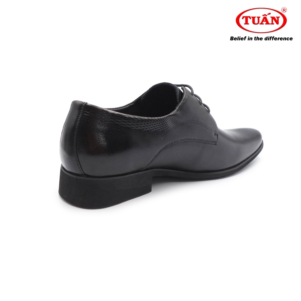 Giày da nam giày tây buộc dây quai da nhập khẩu đế cao su GBVT-090