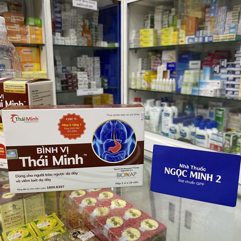 ✅ [Chính Hãng] Bình Vị Thái Minh dùng cho người trào ngược dạ dày viêm loét dạ dày