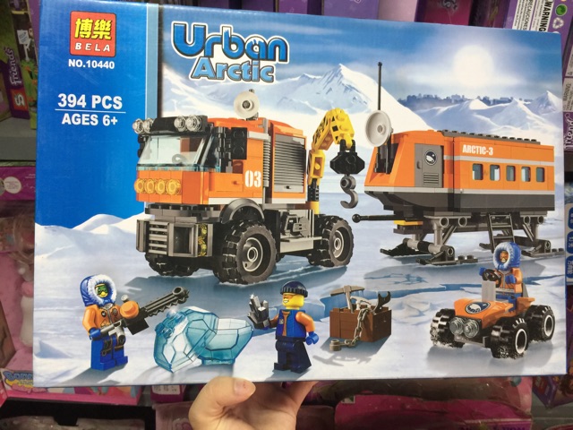 Bộ đồ chơi lego City Urban 10440- Thám hiểm cực bắc