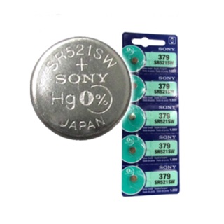 Pin SR521SW -379 sony vỉ 5 viên