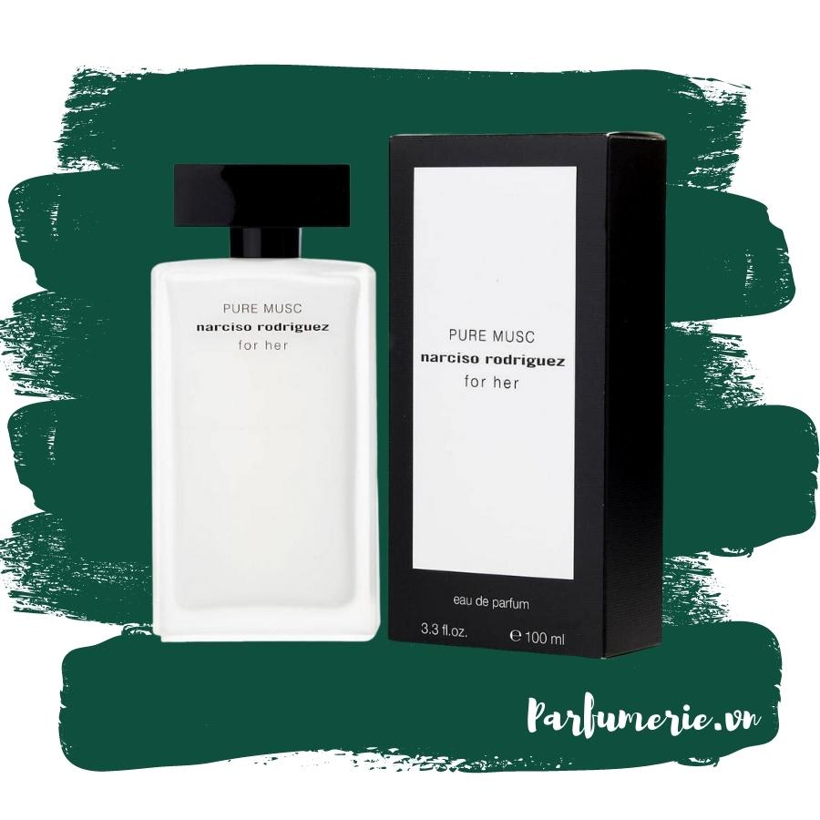 Nước hoa nữ Narciso trắng Pure Musc thuần khiết, tươi mới
