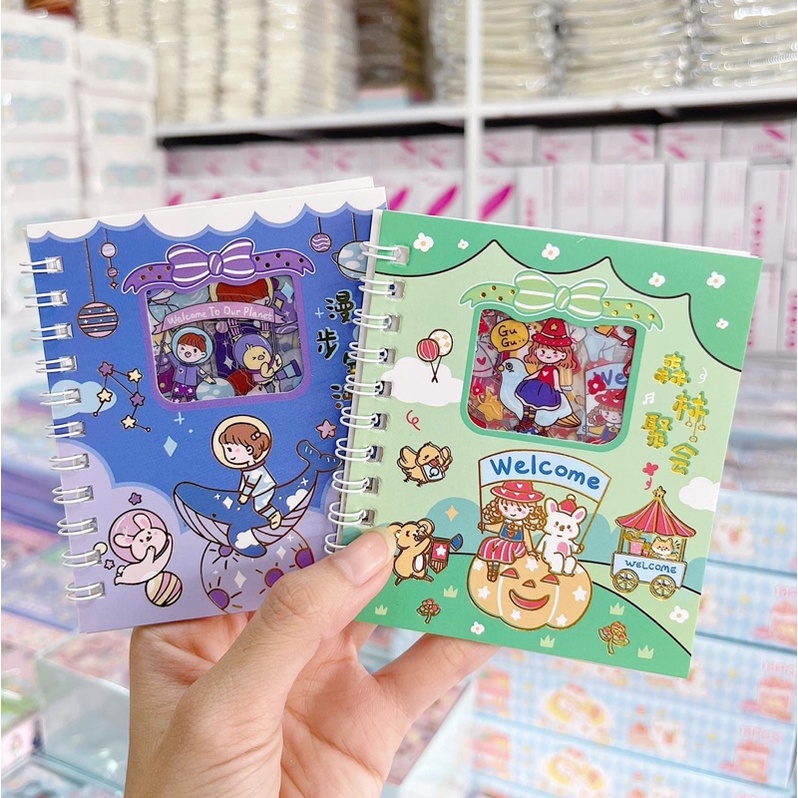 Sticker quyển sổ