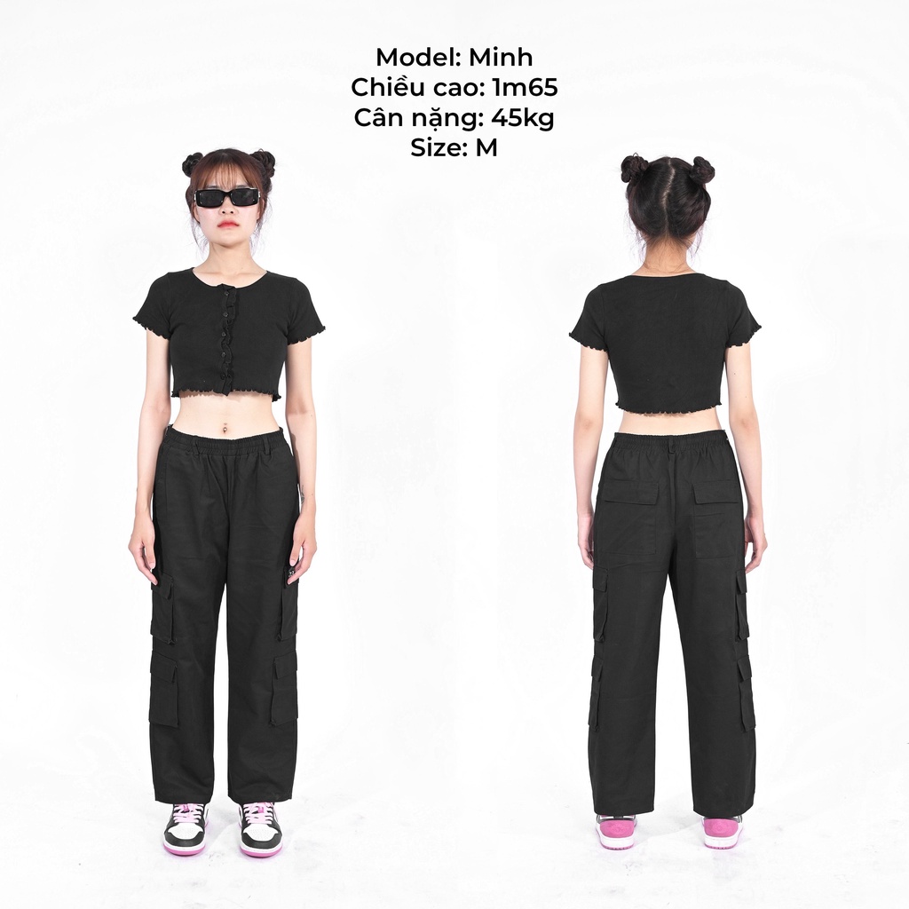 QUẦN TÚI HỘP, QUẦN CARGO PANT HOTTREND NAM NỮ - HÀNG THIẾT KẾ