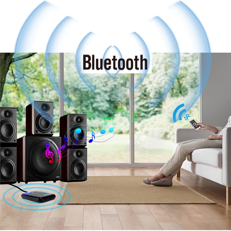 Bộ thu phát Bluetooth 2 trong 1 V4.2 không dây dùng cho TV DVD MP3 PC