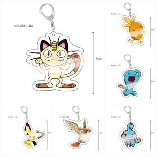 Móc khóa acrylic hình nhân vật Pokemon