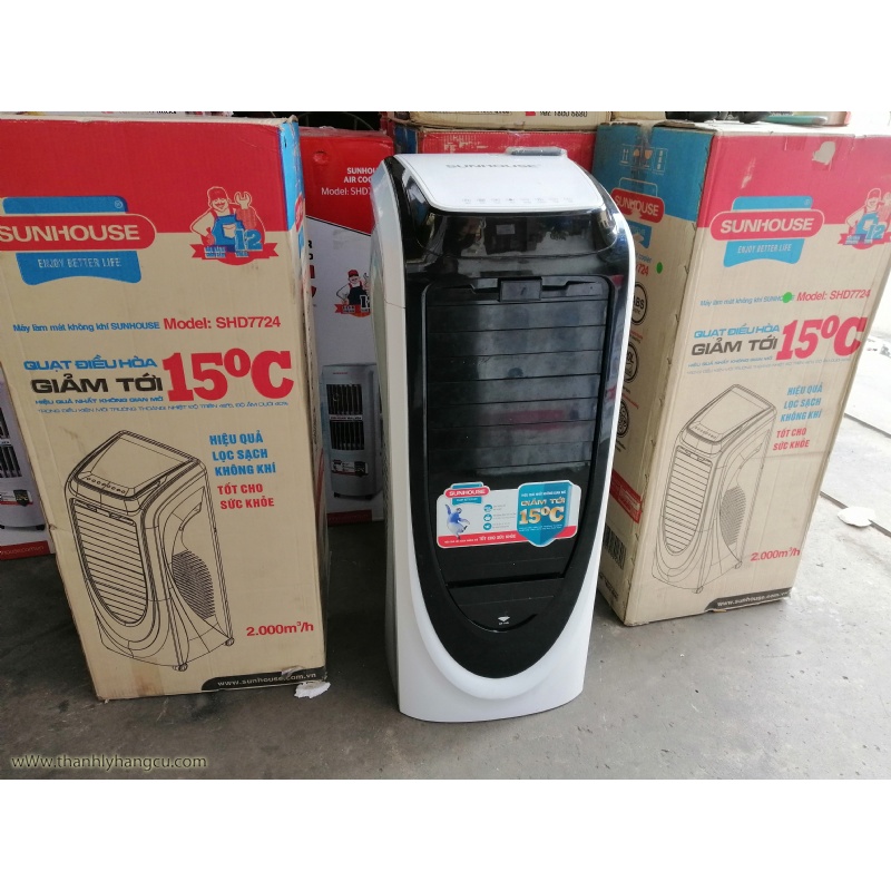 Quạt điều hoà hơi nước Sunhouse SHD7724 30 lít 30 m2 Thái Lan  - Hàng mới thanh lý