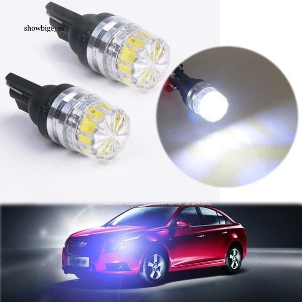 2 Đèn led T10 5050 5SMD 12V chuyên gắn đuôi xe ô tô