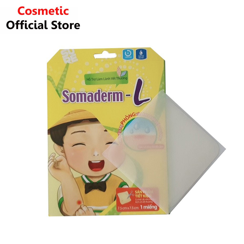 Miếng Dán Mụn - Vết Thương Somaderm-L (7.5cm x 7.5cm) | BigBuy360 - bigbuy360.vn