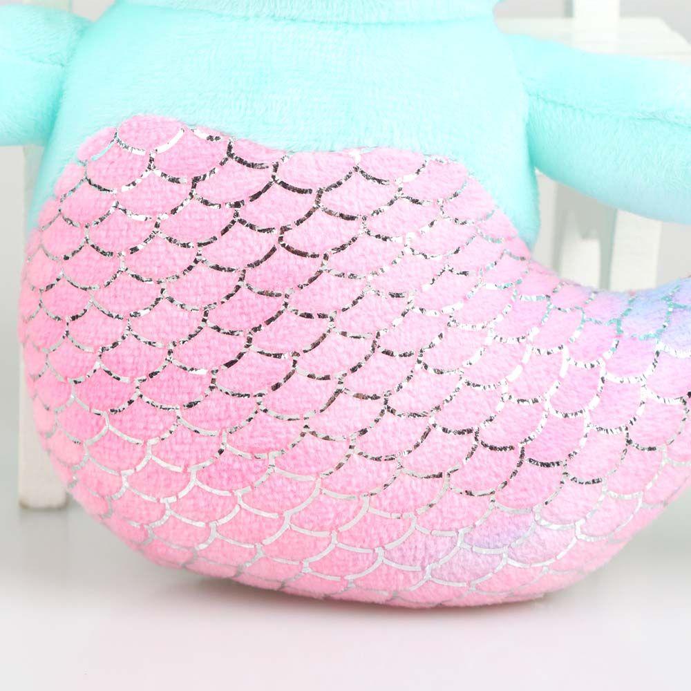 Thú Nhồi Bông Hình Nàng Tiên Cá Hoạt Hình Trang Trí Nhà Cửa