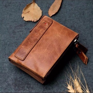 Xả hàng - ví da bò nam cao cấp handmade