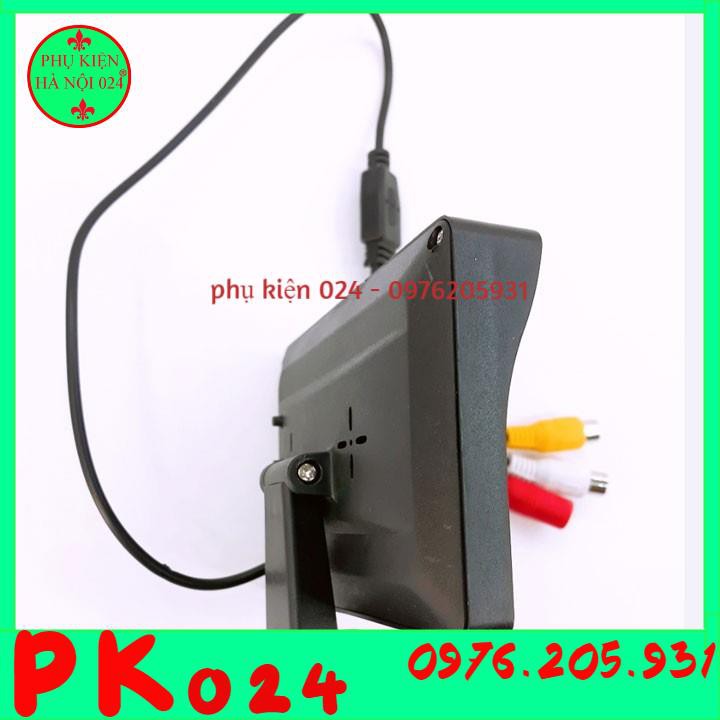 Màn Hình Đứng LCD 4.3 Inch Gắn Trong Xe ÔTô Điều Chỉnh Được Góc Chiếu Màn Hình