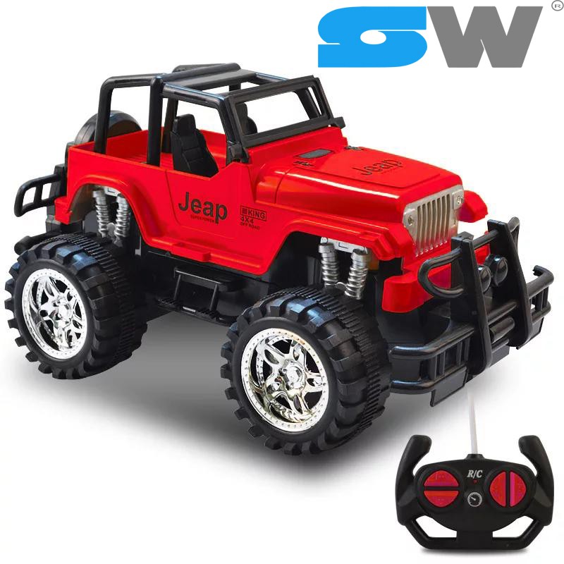 Xe Địa Hình Điều Khiển Từ Xa Giá  Rẻ A6394, Hàng Xuất Khẩu, Offroad 1/18, Đèn Led Siêu Sáng Cho Trẻ