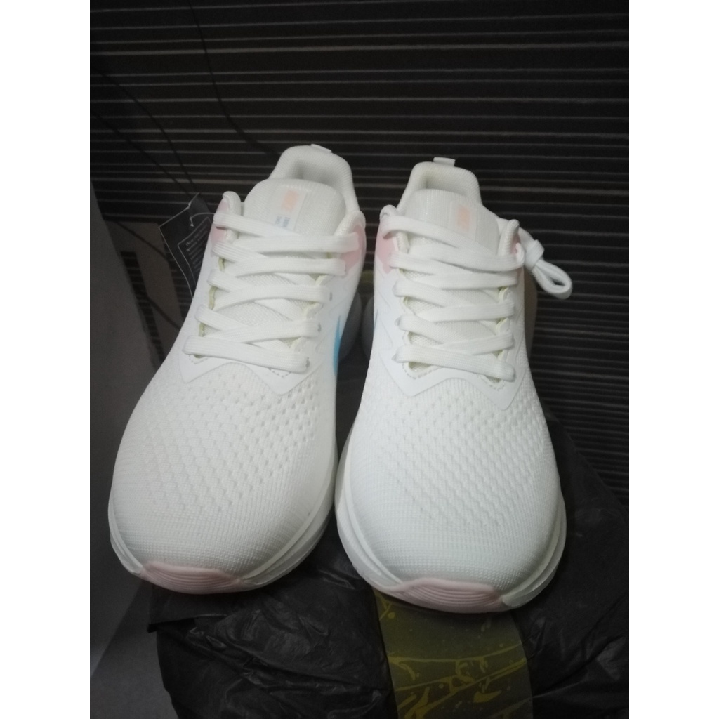 Giày thể thao nữ Nike zoom thời trang màu trắng cao cấp ❤️ Giày chạy bộ tập gym nữ siêu nhẹ màu trắng Full Box