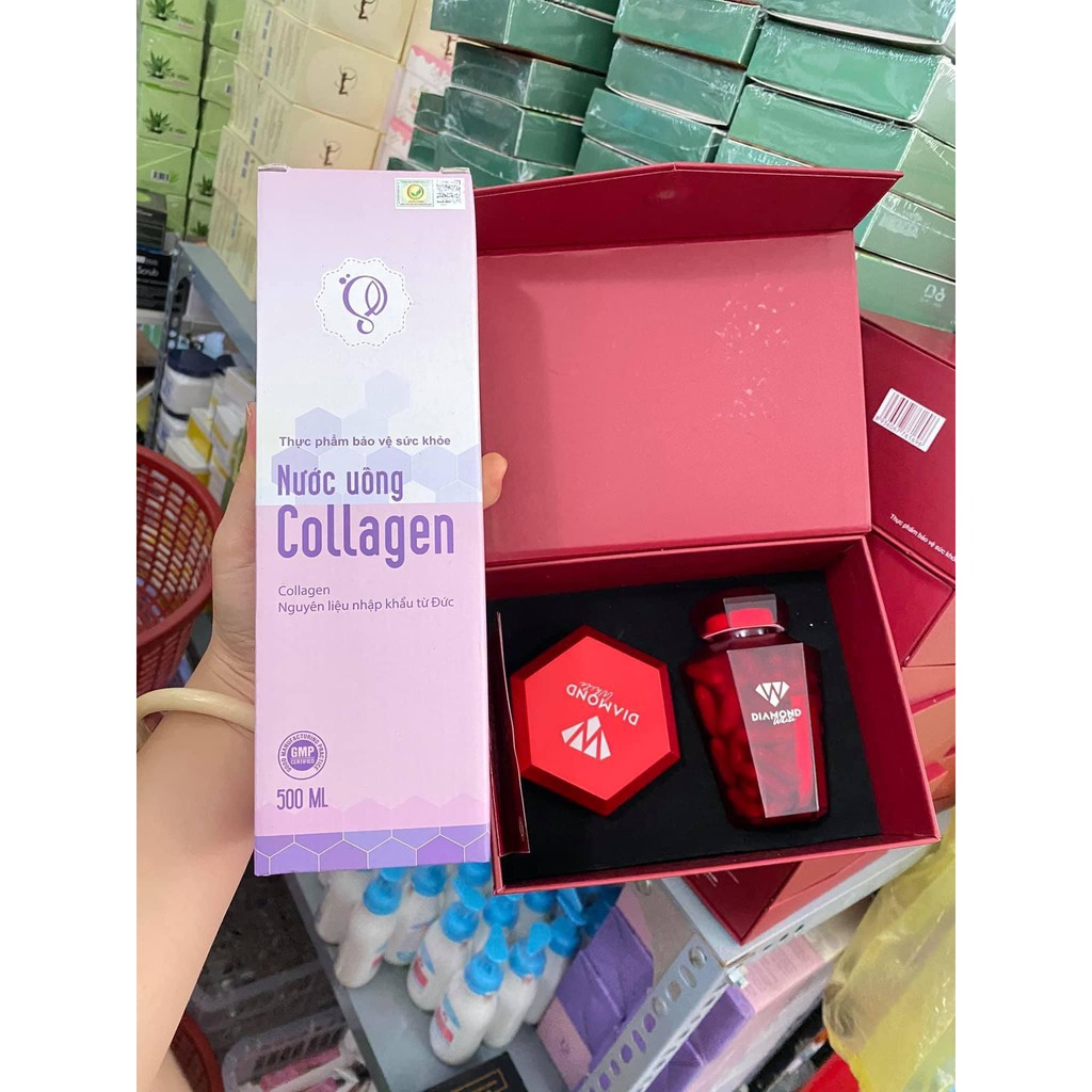 Viên Uống Trắng Da Ngọc Trinh Diamond white Beauty Plus Chính Hãng MUA 2 TẶNG 1 | BigBuy360 - bigbuy360.vn