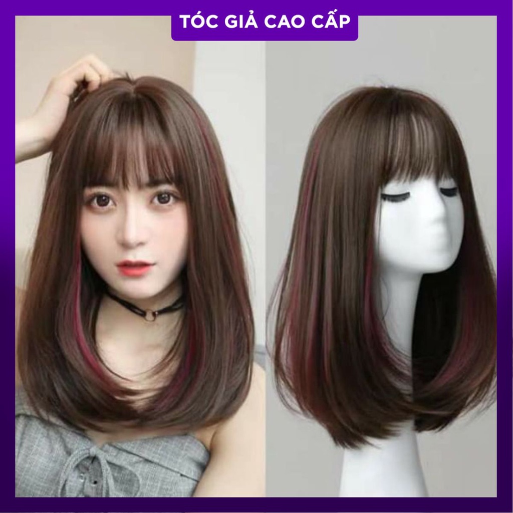 Tóc nguyên đầu cúp line hình thật