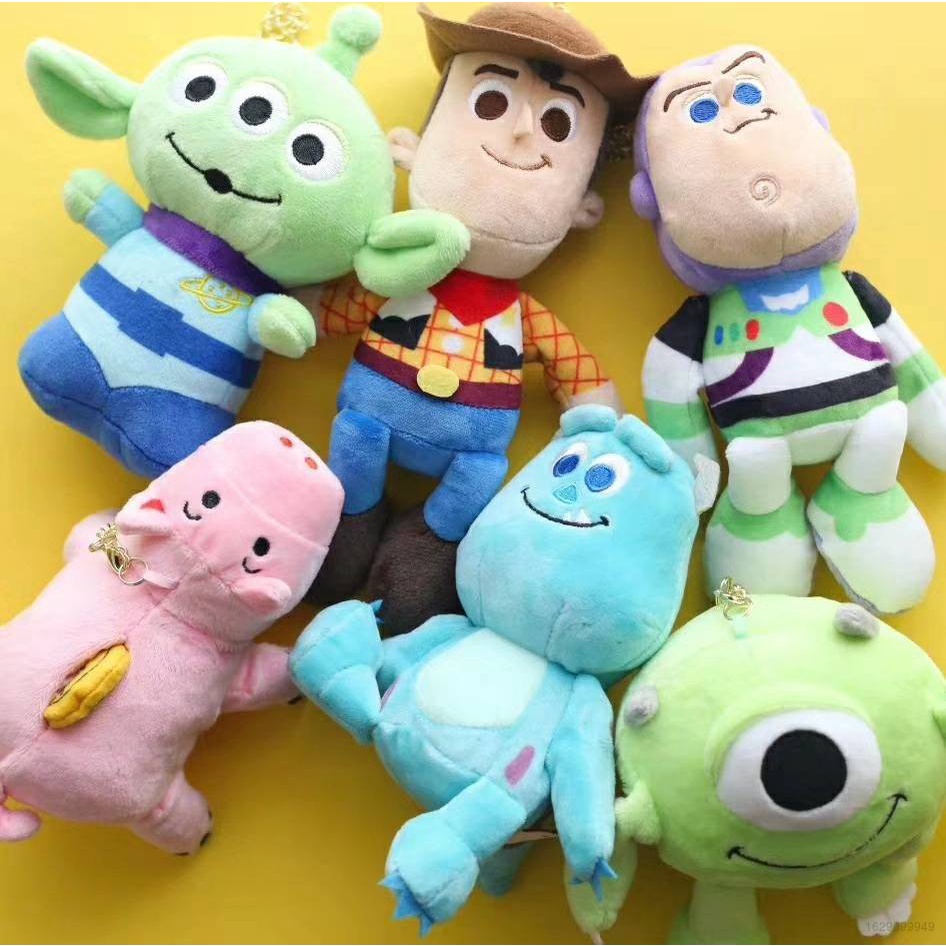 Đồ chơi nhồi bông hình nhân vật hoạt hình Disney Toy Story 13cm đáng yêu dành cho trẻ em
