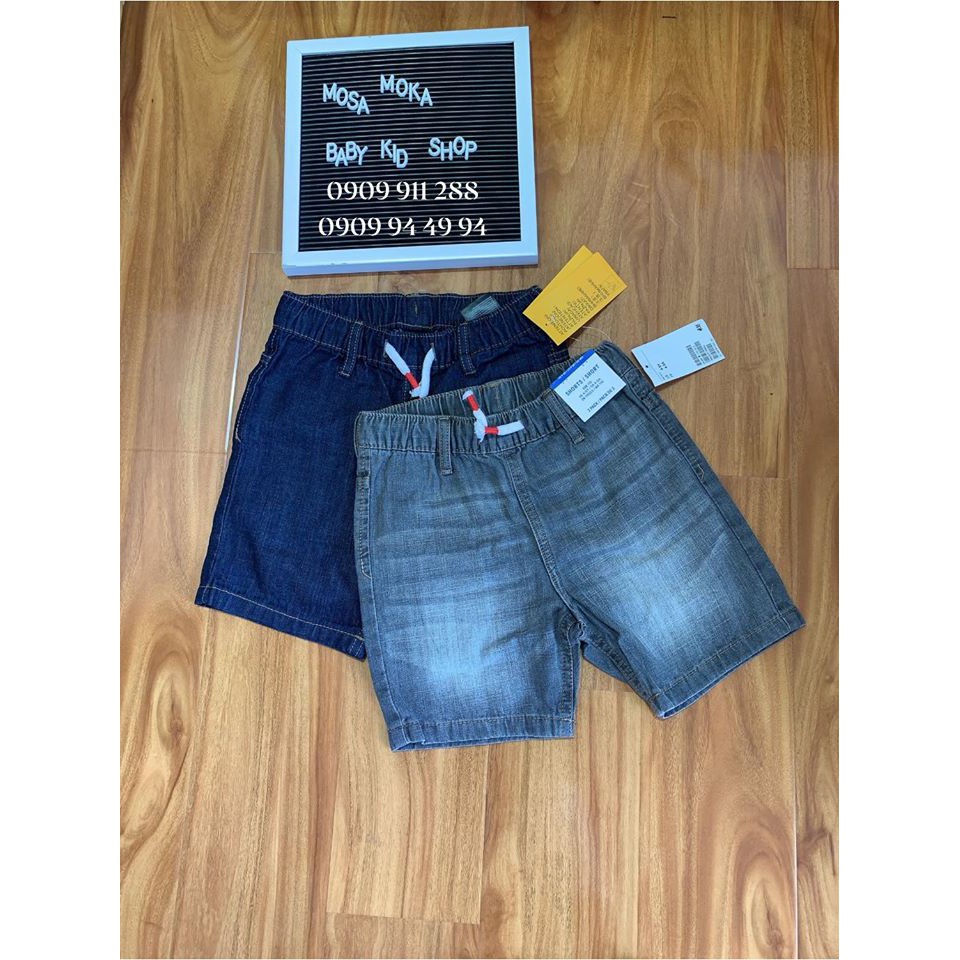 Set 2 quần short denim mềm Hm auth