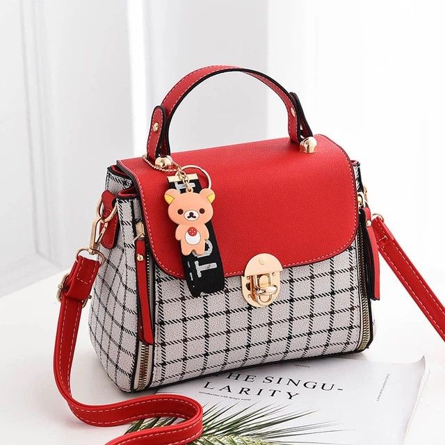 Túi Đeo Chéo Kẻ Caro Thời Trang MS002