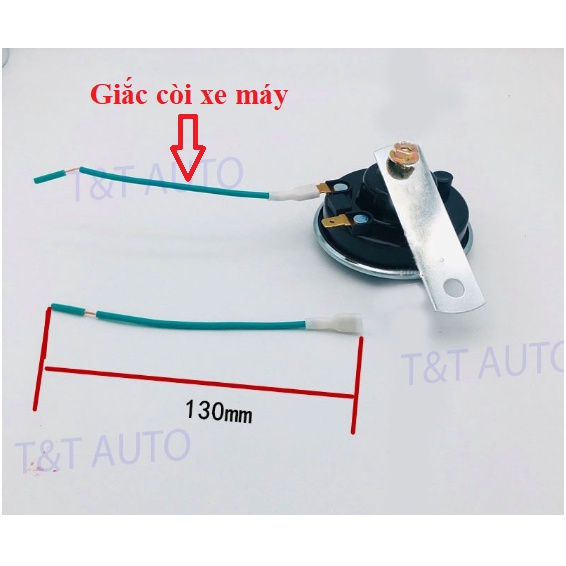 Giắc còi xe máy ( dây lõi đồng giá 1 cái )