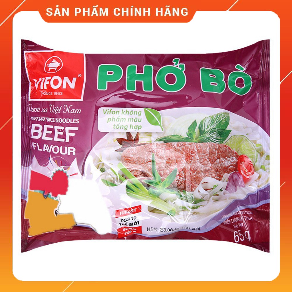 Phở Bò Vifon gói 65g .