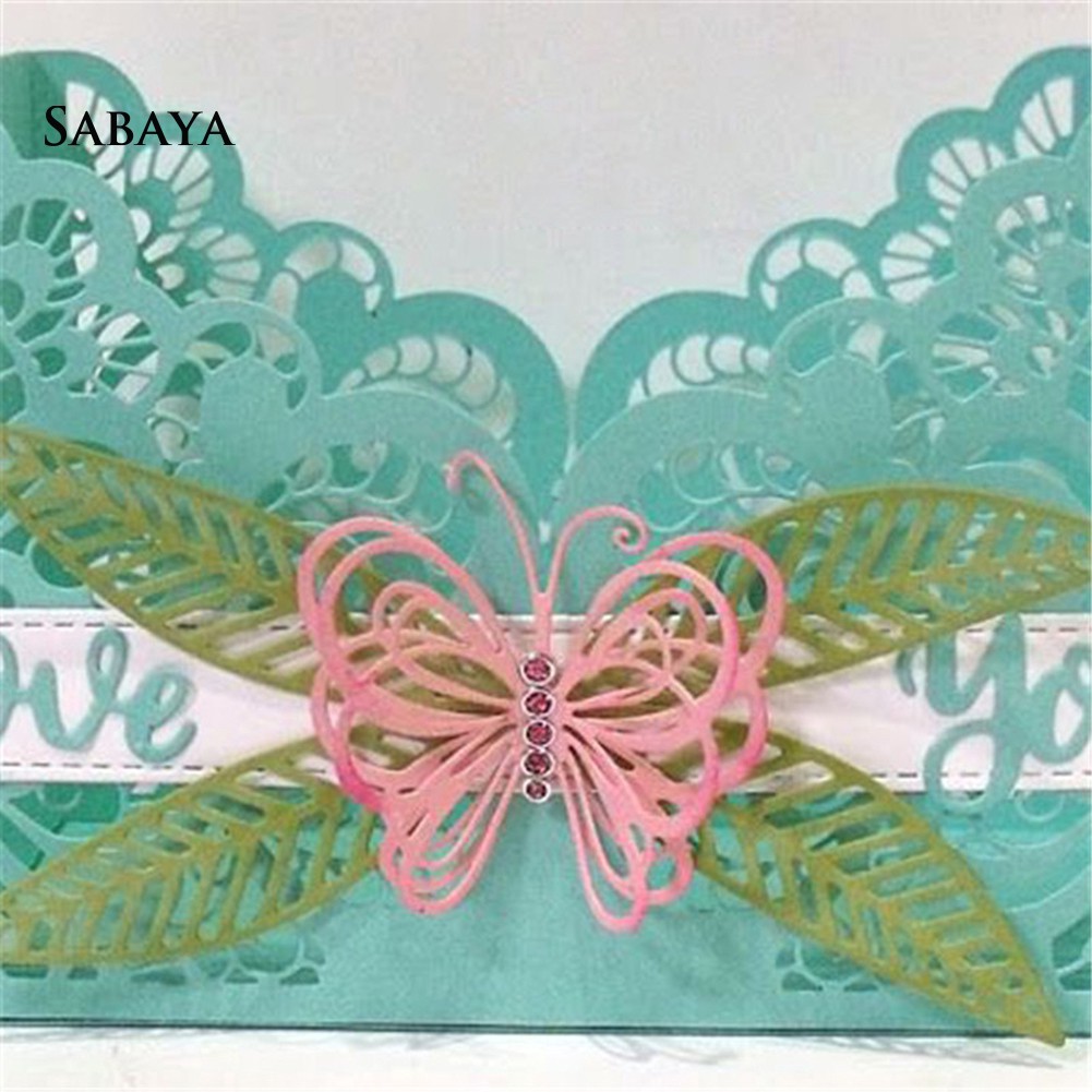 Khuôn Cắt Giấy Kim Loại Hình Bướm