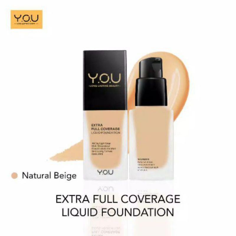 (hàng Mới Về) Kem Nền Dạng Lỏng Che Phủ Toàn Diện Y.o.u 20ml | BigBuy360 - bigbuy360.vn