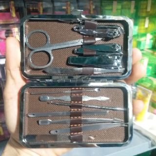 Bộ Bấm Móng Tay 10 Món Thép Ko Gỉ, Bộ Cắt Móng Tay Làm Nail
