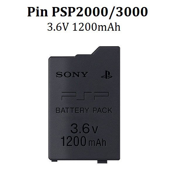 ⚡️GIÁ TỐT⚡️ Pin Sony PSP Playstation Portable Cho PSP1000 & PSP2000/3000 + Tặng Miếng Dán Màn Hình