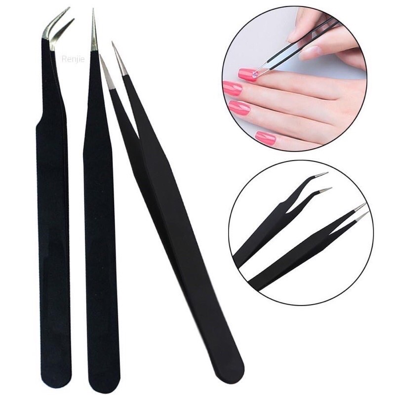 Nhíp nail đính đá, gắp phụ kiện