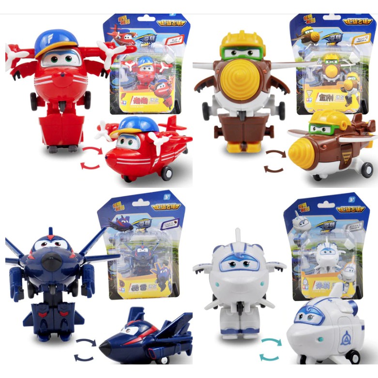 Đội bay siêu đẳng Super wings mô hình Todd Vui Vẻ