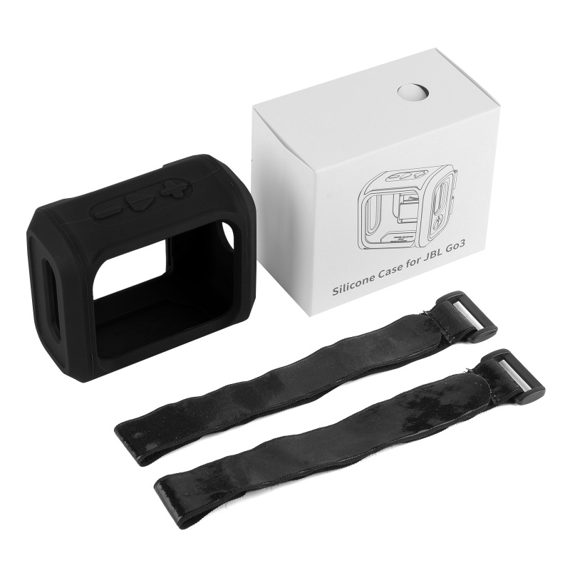 Vỏ Silicone Bảo Vệ Loa Bluetooth LIDU1-JBL GO3 Có Dây Đeo