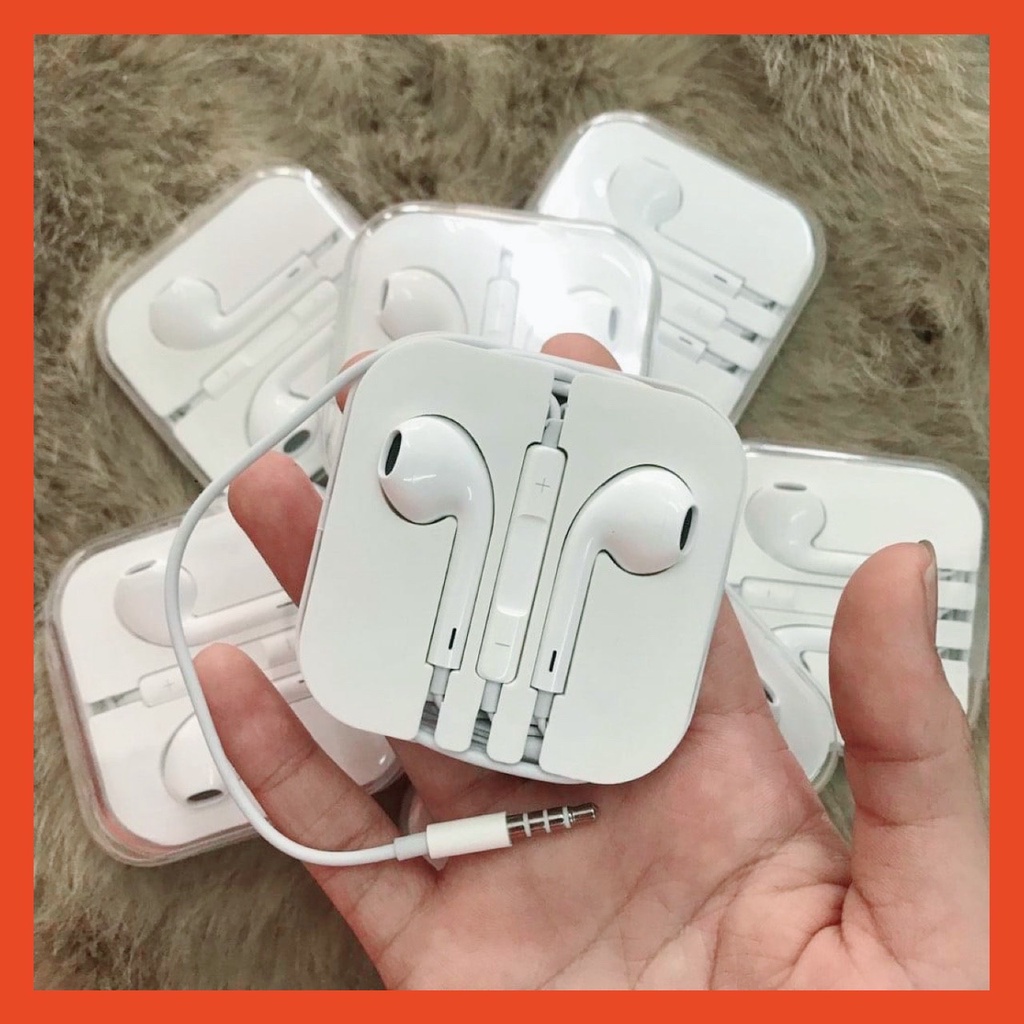 Tai Nghe Jack 3.5mm Nhét Tai Có Dây, Có Mic dùng cho 5/6/6s/6Plus và Androi