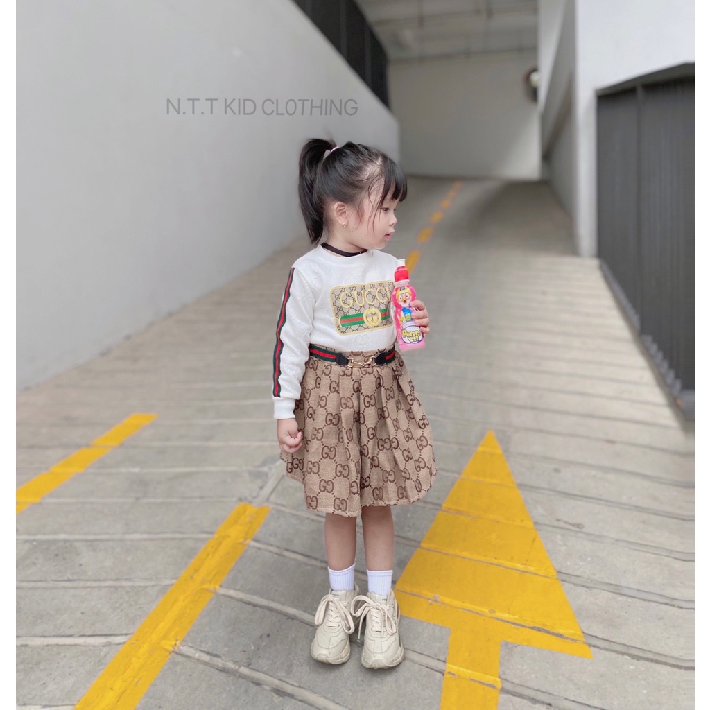 Sét 3 chi tiết GUCI dành cho bé trai , bé gái