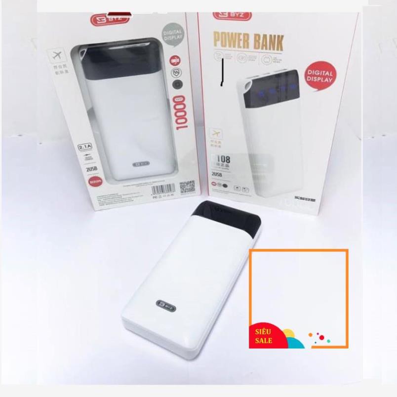 Sạc Dự Phòng ⚡1000mAh⚡ Đèn Led Báo Thông Số | Bảo Hành 6 Tháng Mã BYZ B108