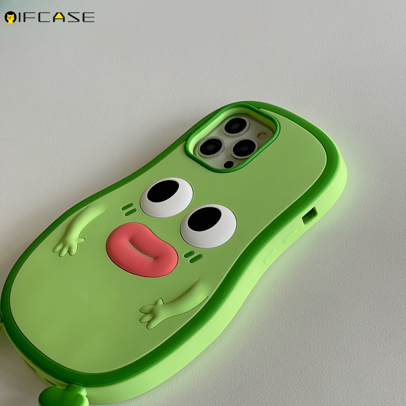 Ốp Điện Thoại Silicone Mềm Chống Sốc In Hình Trái Cây 3D Cho iPhone 13 12 11 Pro Max
