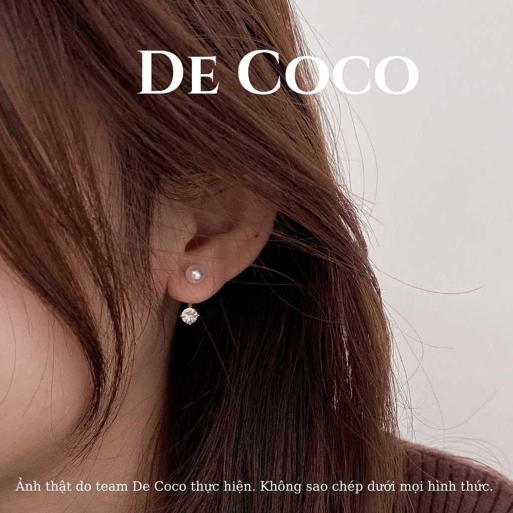 Khuyên tai bông tai nữ Wendy Decoco De Coco