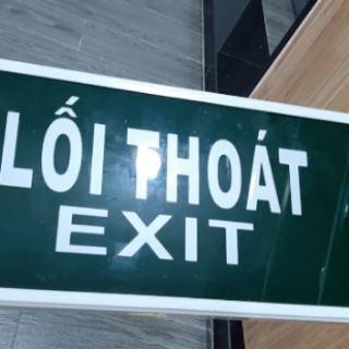 Đèn exit , đèn thoát hiểm TQ/VN