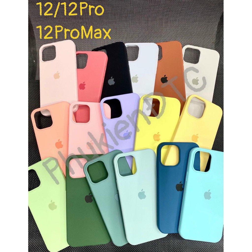 Ốp lưng Iphone chống bẩn Logo táo không full viền nhiều màu có lót nhung dành cho ip 6/6s/7/7p/8/8p/x/xs/xsmax/11/11pro