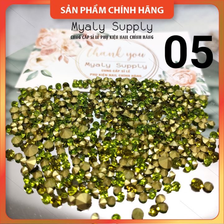 Đá Chân Nhọn Nail Mix Size 300 viên